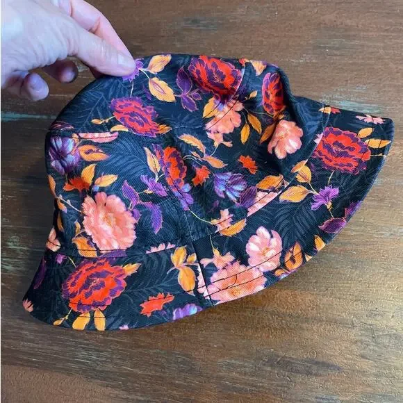 New Era Floral Bucket Hat Outdoor Hiking Cap Sun Hat L / XL - Picture 5 of 6